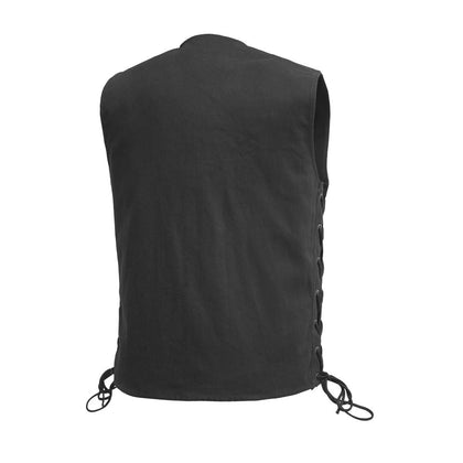 Men's Houston Vest: Looking for a club style and western style crossover? The Houston is a v-neck vest crafted out of twill w
