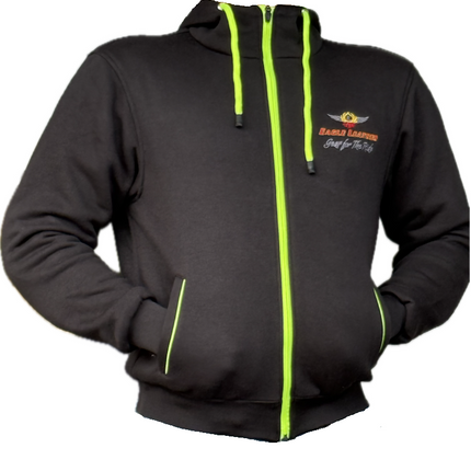 Men's Mantis Armored Zip Up Hi-Vis  Hoodie