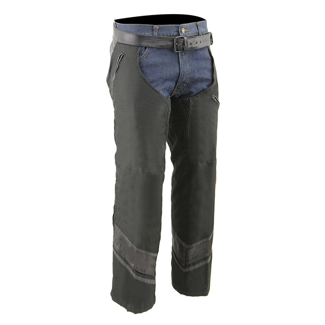Men's Leather and Textile Chaps 5706