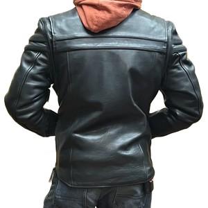 Men's Top Gun Jacket: Eagle Leather's Top Gun leather jacket has a modern, no-nonsense look with out sacrificing your protect