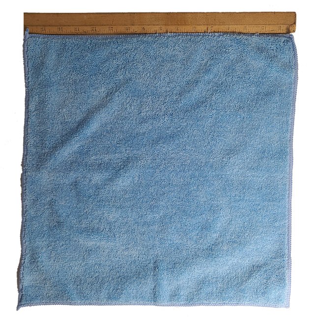 16x16 Microfiber Cloth Blue