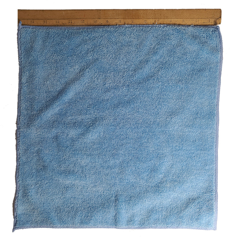 16x16 Microfiber Cloth Blue