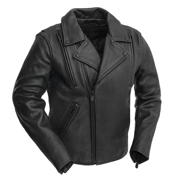 Eagle Leather Men's Night Rider Jacket Black