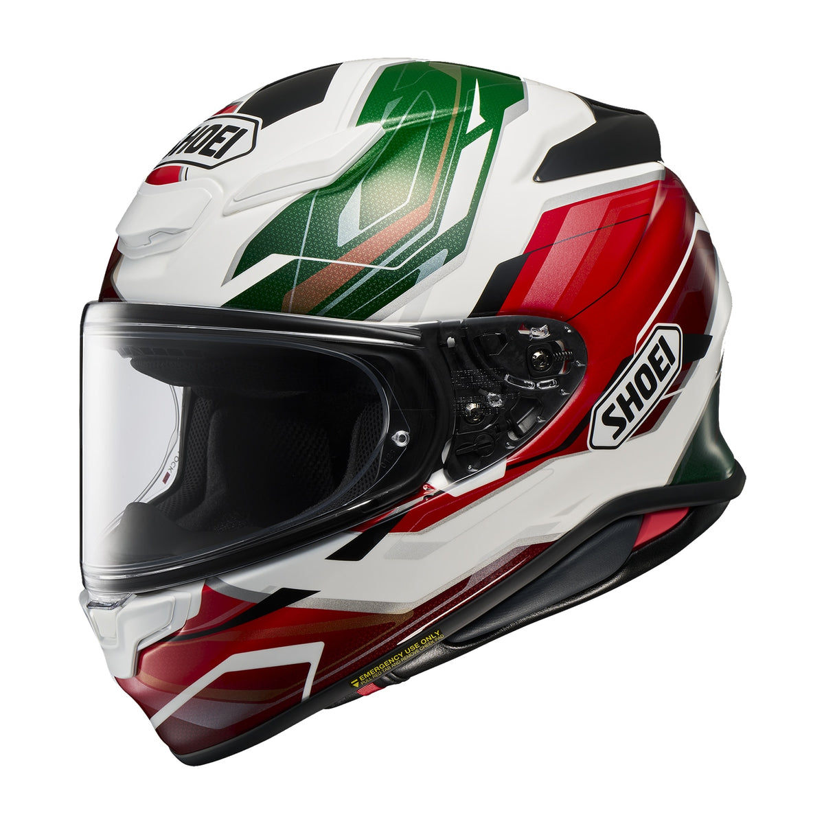SHOEI RF-1400 Capriccio White/Green/Red