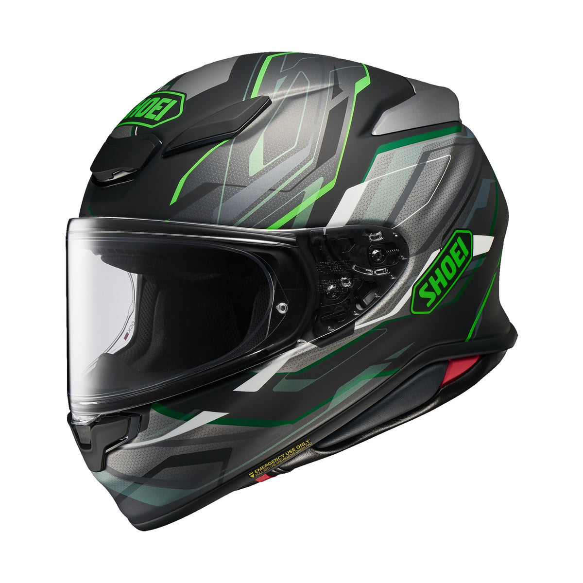 SHOEI RF-1400 Capriccio Matte Black/Green