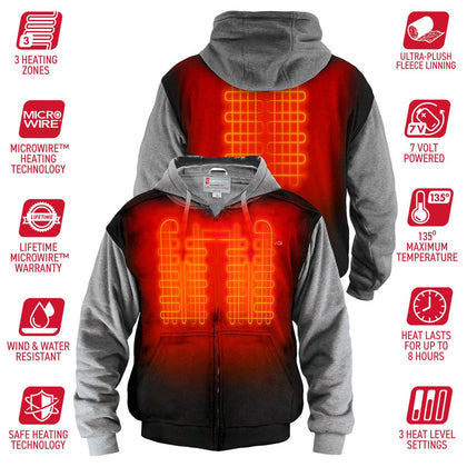 Gerbing 7v Heated Hoodie: The 7 Volt Hoodie from Gerbing is going to be your favorite jacket this year