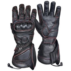 Gerbing 12V Extreme Hard Knuckle Heated Gloves: Keep your hands warm, even on the coldest riding days, with our premium 12V h