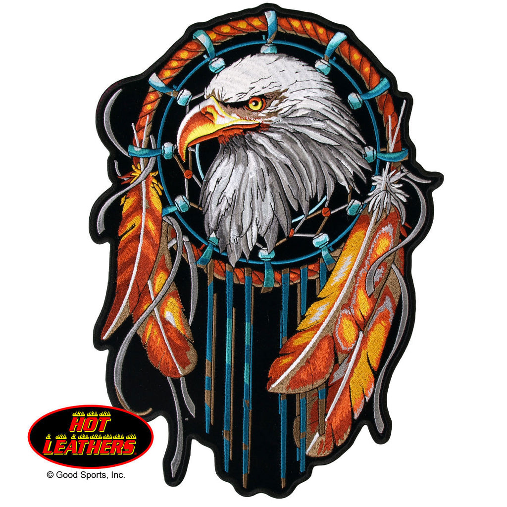 Eagle Dream Catcher: Eagle Dream Catcher 8" X 8"