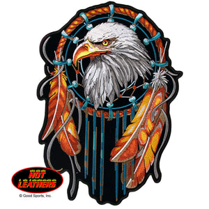 Eagle Dream Catcher: Eagle Dream Catcher 8" X 8"