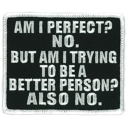 Better Person Patch: Better Person 4" X 3" Patch