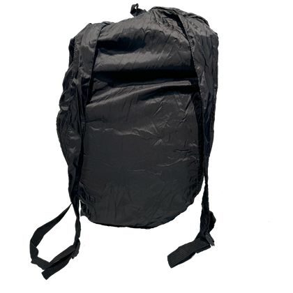Eagle Leather Packable Backpack: A backpack large enough to fit a full face helmet that packs up to fit in your hand