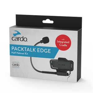 Cardo PT Edge Half Helmet Kit: Product Details

For riders looking to use PACKTALK EDGE devices on an open-faced styled helme