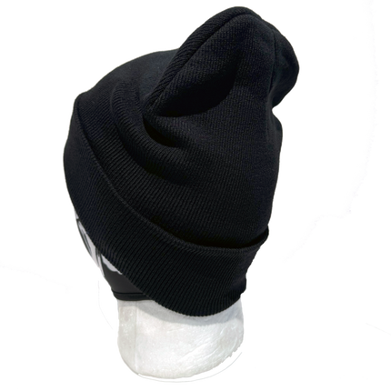 Plain Knit Beanie Black