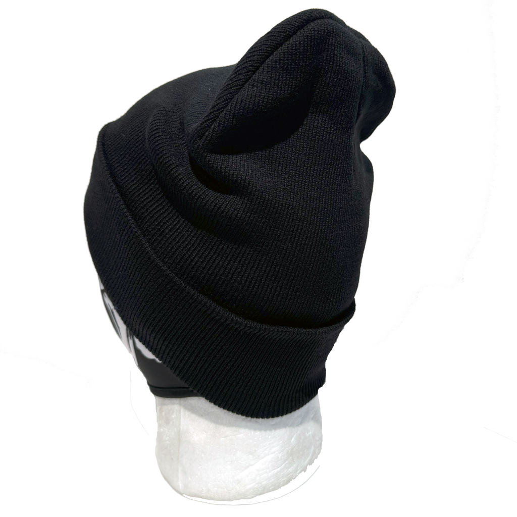 Plain Knit Beanie Black