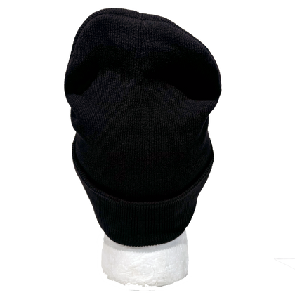 Plain Knit Beanie Black