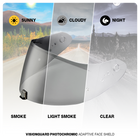 Scorpion T520 KDF-16-1 Photochromic Shield