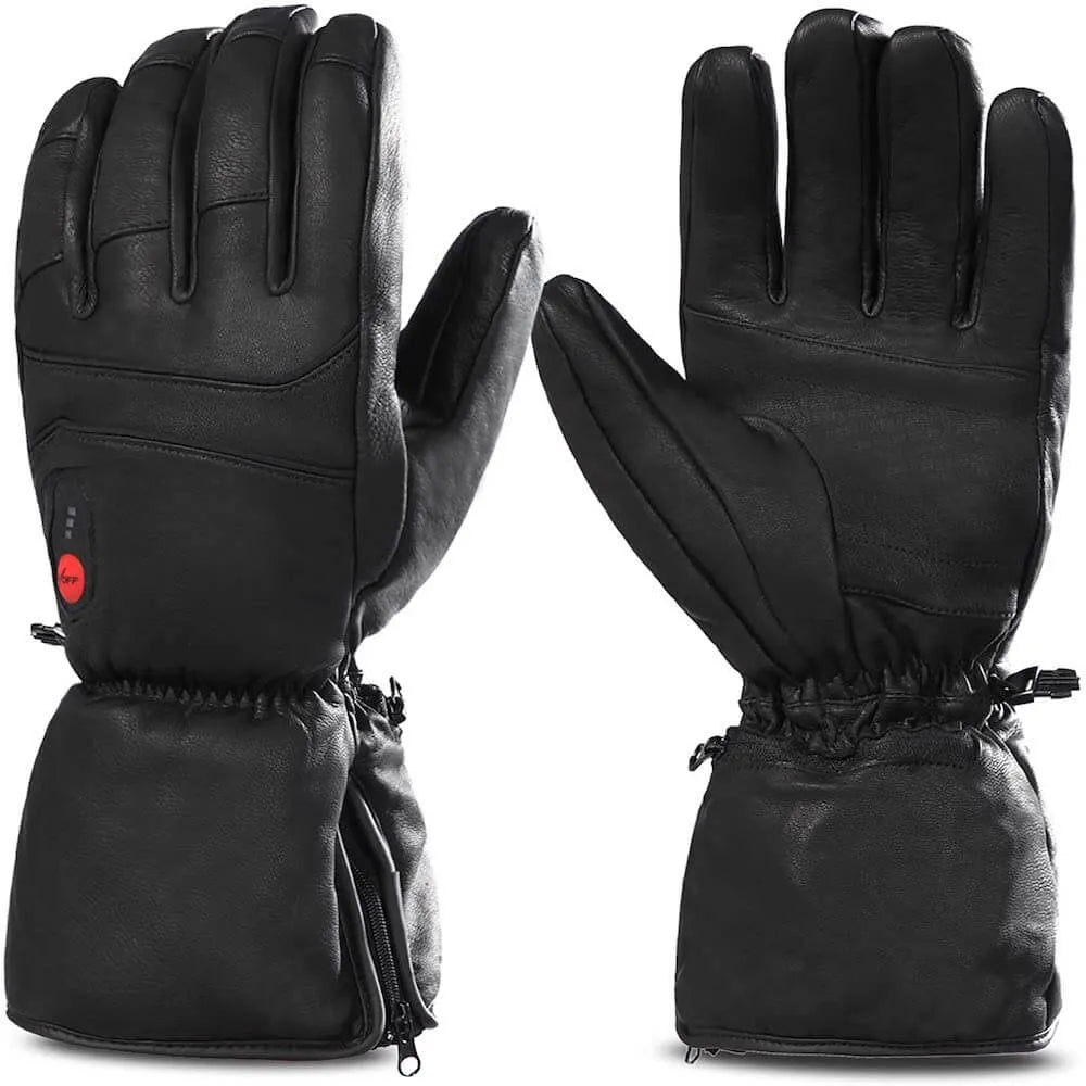 Savior Winter Heated Leather Gloves 7.4v: Features of Savior Heating Gloves:High-Quality Material:


All Leather Construction