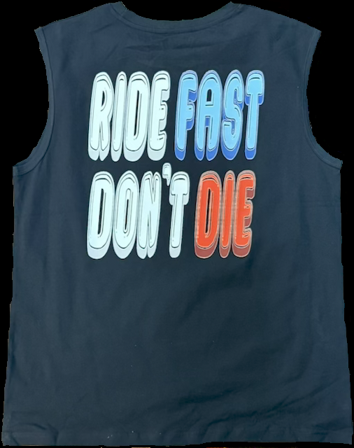 Men's Ride Fast Don't Die Tank Top