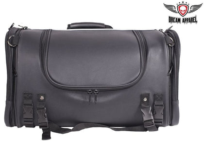 PVC Large SissyBar Trunk Bag Plain