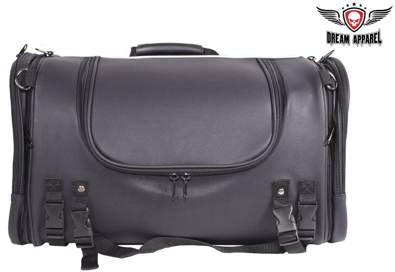 PVC Large SissyBar Trunk Bag Plain