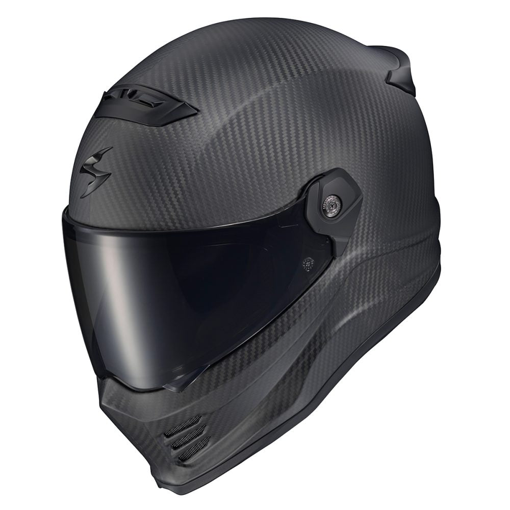 Covert FX Carbon: The Creators of the original bad-ass Covert Motorcycle Helmet has now developed a full-face version, the Co
