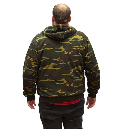 Men's Jaeger Armored Zip Up Hoodie Camo