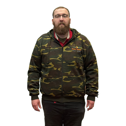 Men's Jaeger Armored Zip Up Hoodie Camo