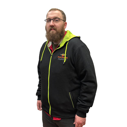 Men's Mantis Armored Zip Up Hi-Vis  Hoodie
