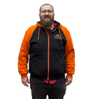Black / Orange / 4X-Large