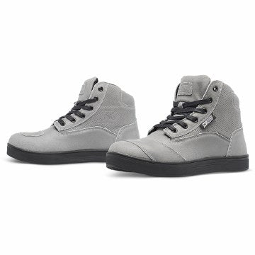 Ladies Jezebel Moto Shoe Grey