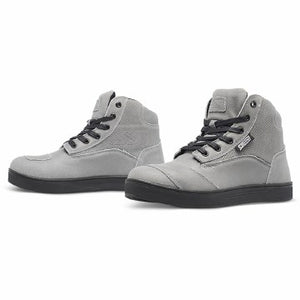 Ladies Jezebel Moto Shoe Grey: Description
Keep your feet safe and comfortable as they dance on the pegs, shifter, and brake 
