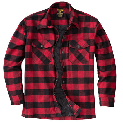 Covert Moto Flannel: The Scorpion EXO Covert Flannel was designed from the very beginning to protect from abrasion and impact