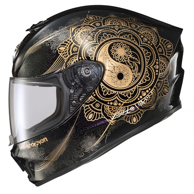 Scorpion EXO-420 Namaskar Full Face Helmet – White – Eagle Leather Scorpion EXO-420 Namaskar Full Face Helmet – White – Eagle Leather