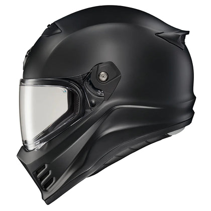 Scorpion Covert FX Helmet Solid: Extremely lightweight TCT-Ultra™ Composite shell provides superior strength and impact dispe