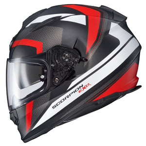 Scorpion EXO Ryzer Evolution Graphic: What makes this helmet stand out is that it’s one of the few helmets in the market that