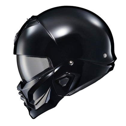 Scorpion EXO Covert 2 Solid: The new Covert 2 Model is a 2-piece open-face helmet that includes a removable mask for style