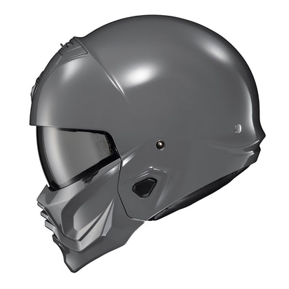Scorpion EXO Covert 2 Solid: The new Covert 2 Model is a 2-piece open-face helmet that includes a removable mask for style