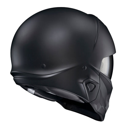 Scorpion EXO Covert 2 Solid: The new Covert 2 Model is a 2-piece open-face helmet that includes a removable mask for style