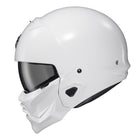 Scorpion EXO Covert 2 Solid: The new Covert 2 Model is a 2-piece open-face helmet that includes a removable mask for style
