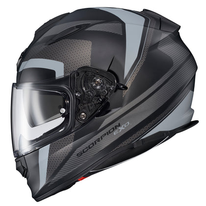 Scorpion EXO Ryzer Evolution Graphic: What makes this helmet stand out is that it’s one of the few helmets in the market that