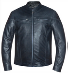 Men's Clash Goatskin Jacket: Men's Clash Goatskin Jacket