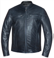 Men's Clash Goatskin Jacket: Men's Clash Goatskin Jacket