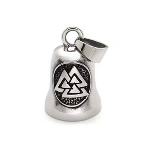 Motorcycle Bell - Sharp Angle Trinity Knot