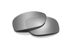 Boss Grey Silver Lens Matte: The Silver Flash lenses are some of the darker lenses at Wiley X