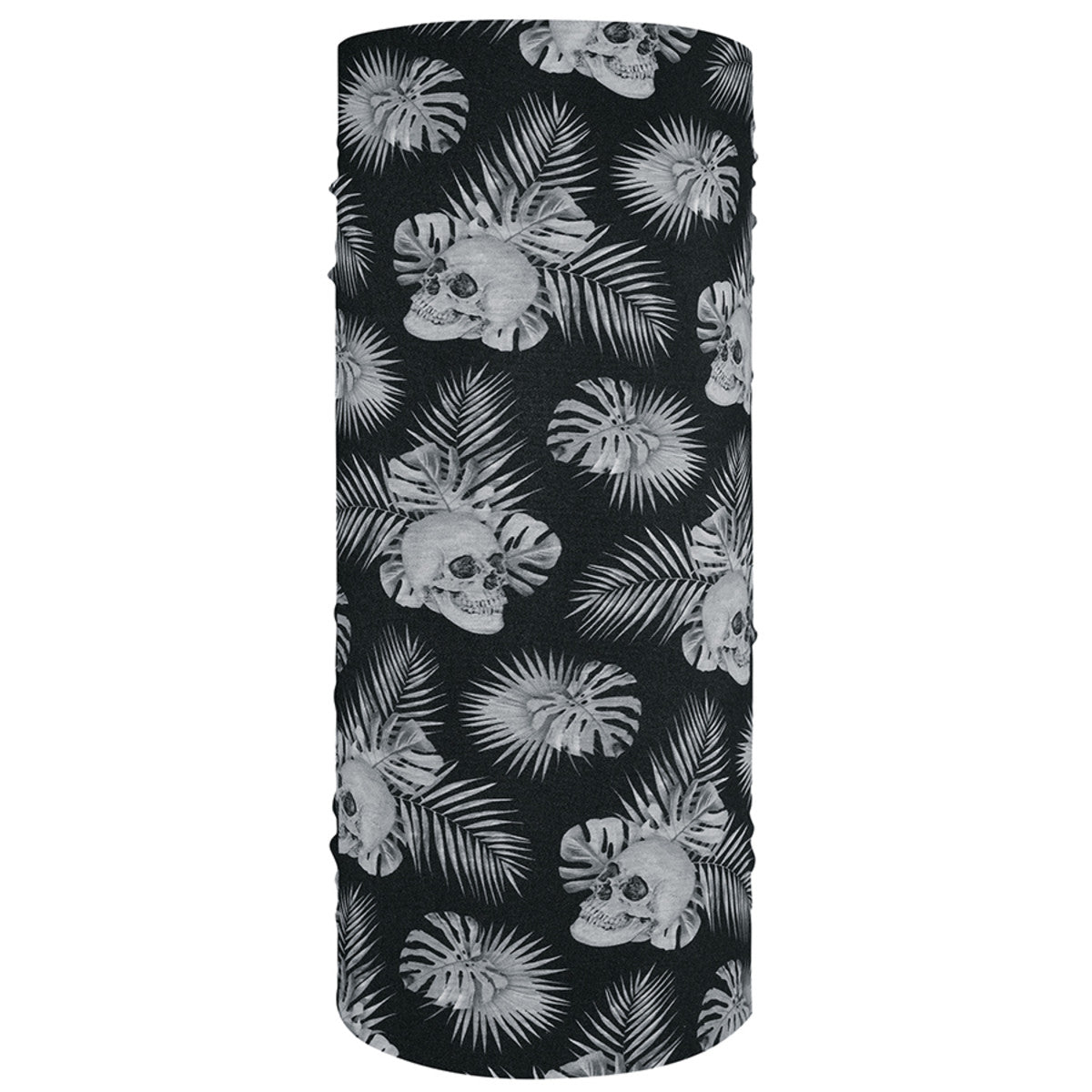Motley Tube Black & White Skul: Made from breathable, moisture wicking polyester, the ZANheadgear Motley Tube is comfortable 