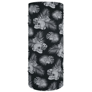 Motley Tube Black & White Skul: Made from breathable, moisture wicking polyester, the ZANheadgear Motley Tube is comfortable 