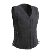 Ladies Tiff Twill Vest: Eagle Leather Women's Tiff Twill Vest