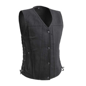 Ladies Tiff Twill Vest: Eagle Leather Women's Tiff Twill Vest