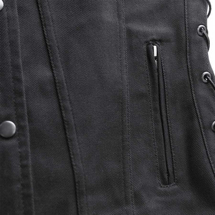 Ladies Tiff Twill Vest: Eagle Leather Women's Tiff Twill Vest