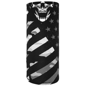 Motley Tube Patriotic Camo: The ZANheadgear® SportFlex® Series Motley Tube® is a versatile all-in-one headgear constructed of